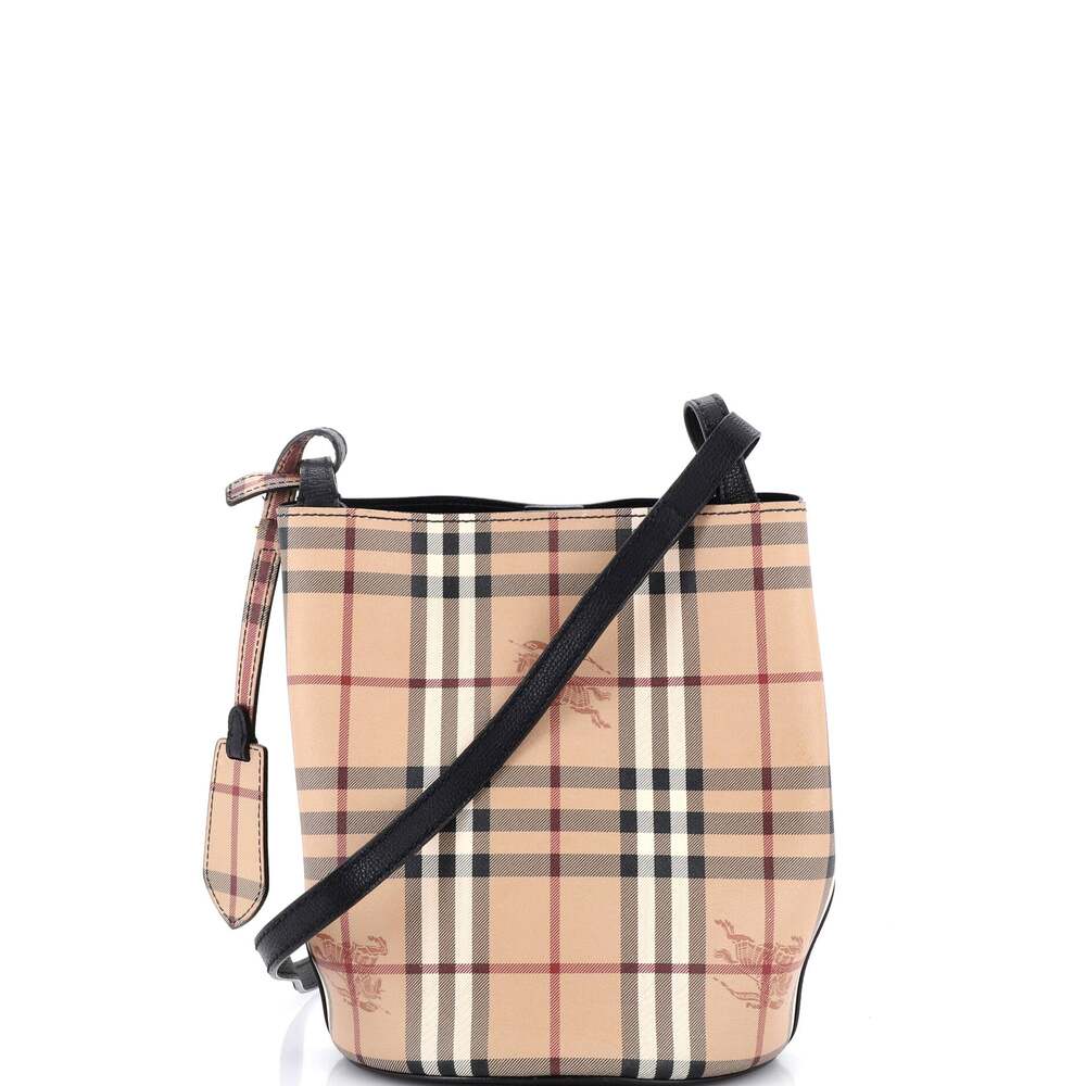 Burberry Lorne Bucket Bag Haymarket #233353B94B